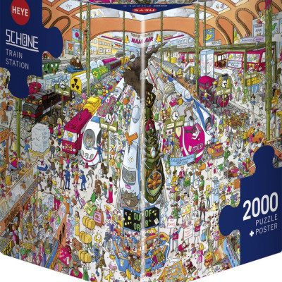 Nádraží - Triangular puzzle