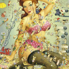 Puzzle - Heye - Život dívek na Instagramu - Triangular puzzle