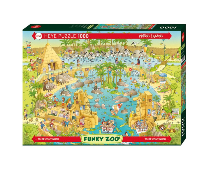 Puzzle - Heye - ZOO - expozice Nilu