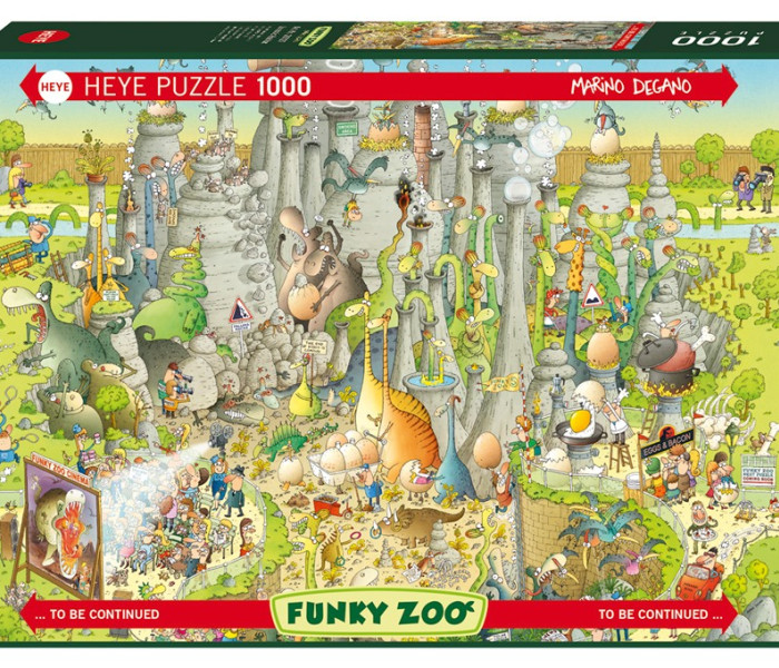 Puzzle - Heye - ZOO - Jurská expozice