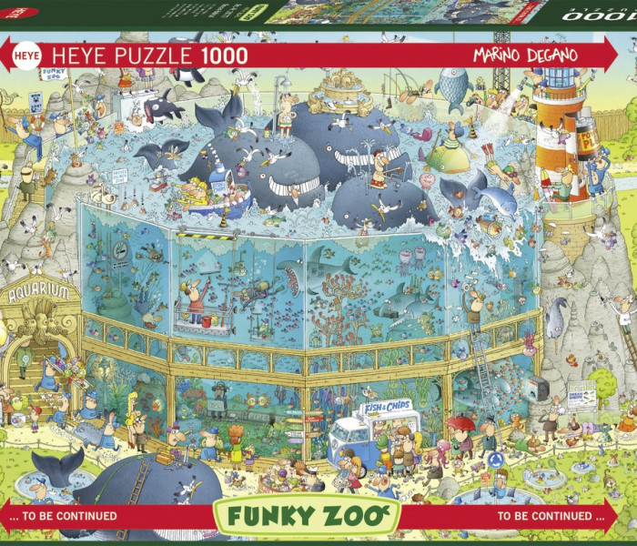 Puzzle - Heye - ZOO - Oceánský stanoviště