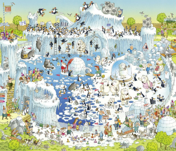 Puzzle - Heye - ZOO - Polární expozice