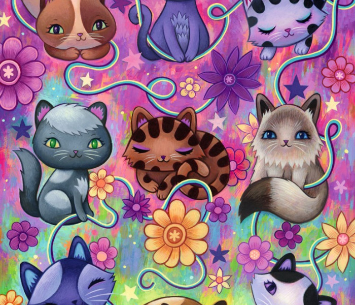 Puzzle - Heye - Kočičky