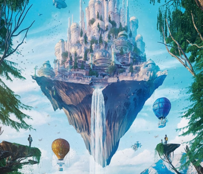 Puzzle - Heye - Nebeský ostrov