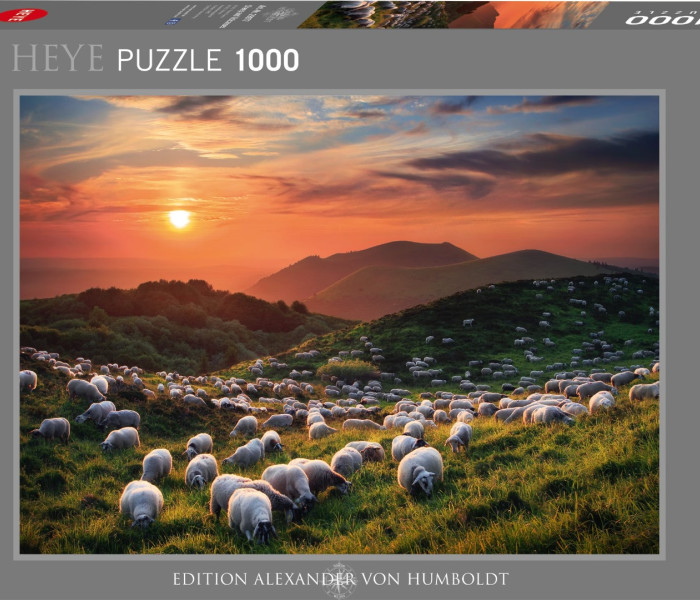 Puzzle - Heye - Ovce a sopky