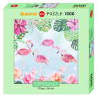 Puzzle - Heye - Plameňáci a lekníny