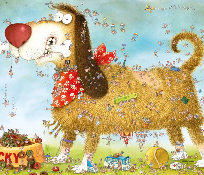 Puzzle - Heye - Podívejte se zblízka… na psa