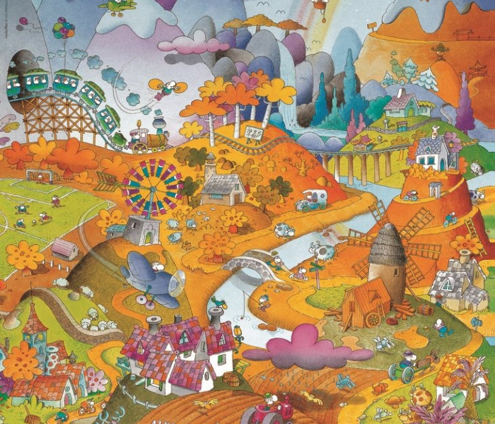 Puzzle - Heye - Idylka u pole