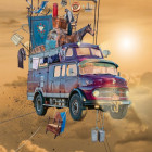 Puzzle - Heye - Mobilní dům