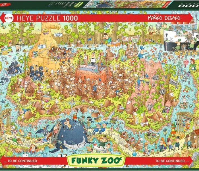 Puzzle - Heye - ZOO - Australská expozice