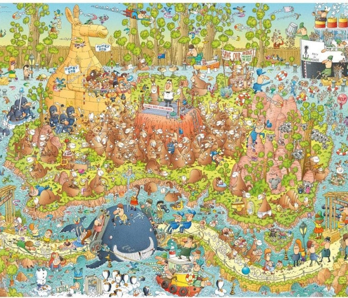Puzzle - Heye - ZOO - Australská expozice