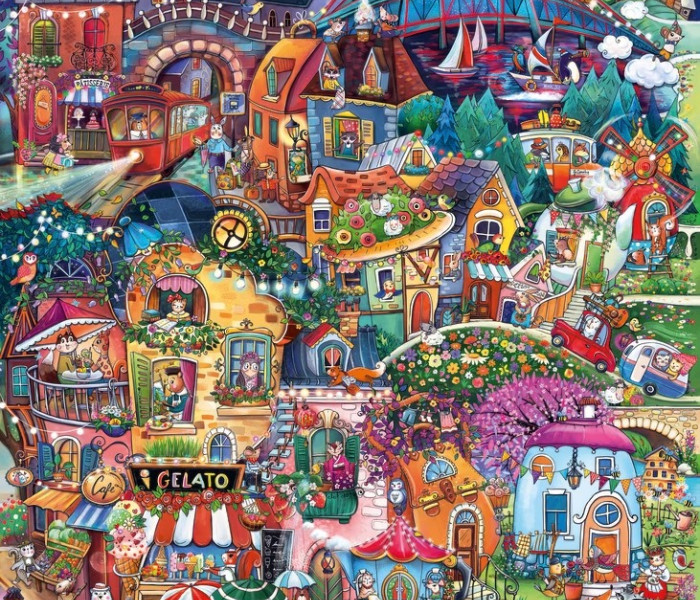 Puzzle - Heye - Večer v Radostovicích