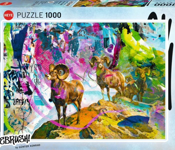 Puzzle - Heye - Velké rohy