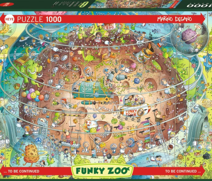Puzzle - Heye - ZOO - Vesmírná expozice