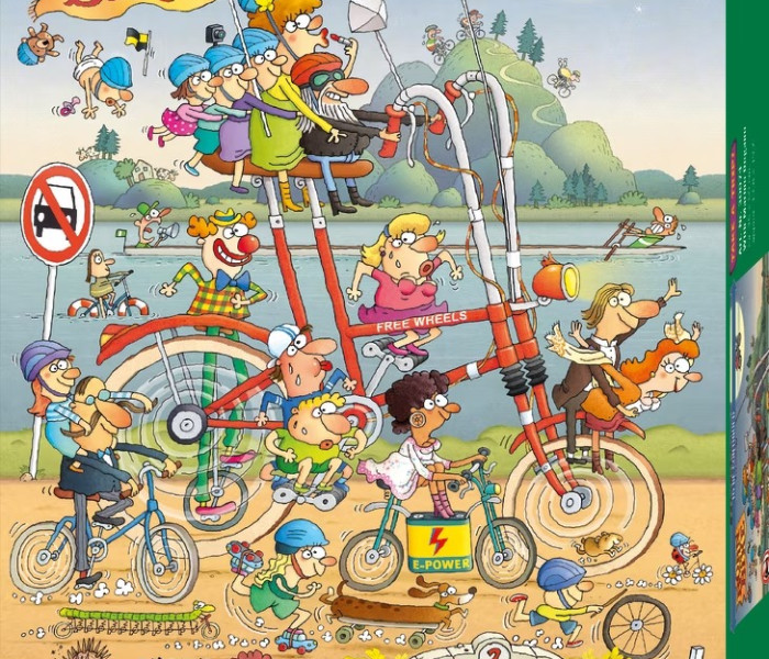 Puzzle - Heye - Vydejte se na výlet s… Marinem Deganem