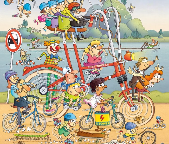 Puzzle - Heye - Vydejte se na výlet s… Marinem Deganem