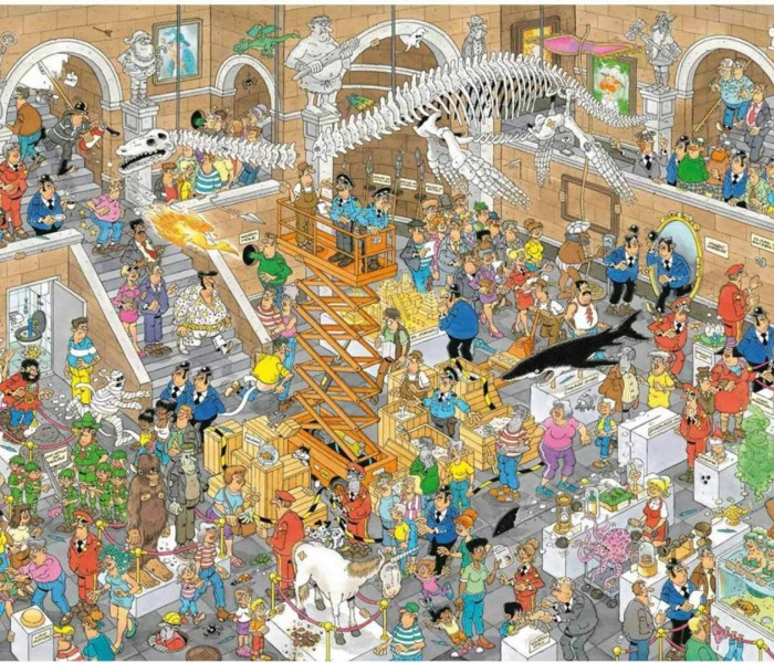 Puzzle - Jumbo - Výstava kuriozit