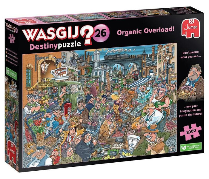 Puzzle - Jumbo - Organické přetížení! - WASGIJ Puzzle