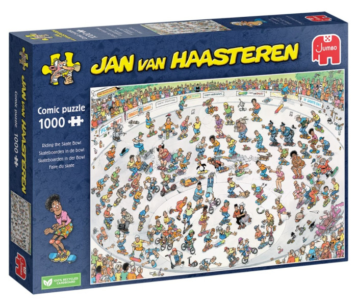 Puzzle - Jumbo - Jízda na skateboardu
