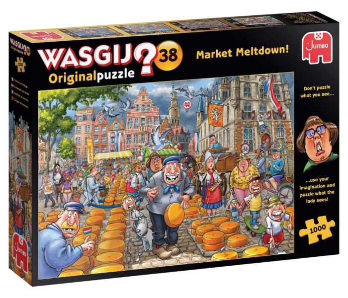 Puzzle - Jumbo - Zhroucení trhu! - WASGIJ Puzzle