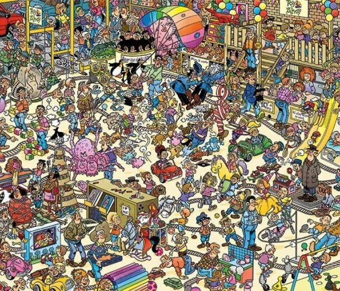 Puzzle - Jumbo - Obchod s hračkami