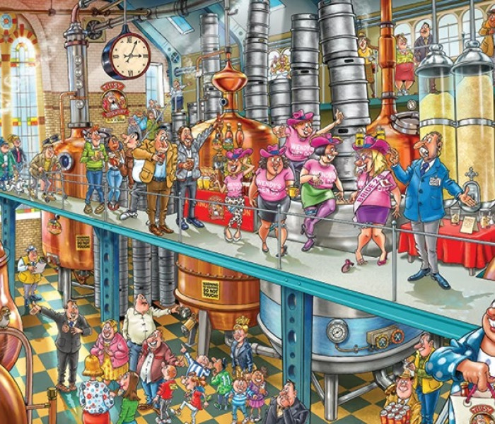 Puzzle - Jumbo - Problémy s vařením! - WASGIJ Puzzle