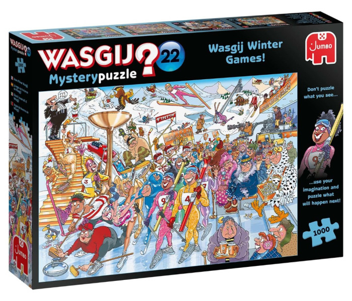Puzzle - Jumbo - Zimní hry! - WASGIJ Puzzle