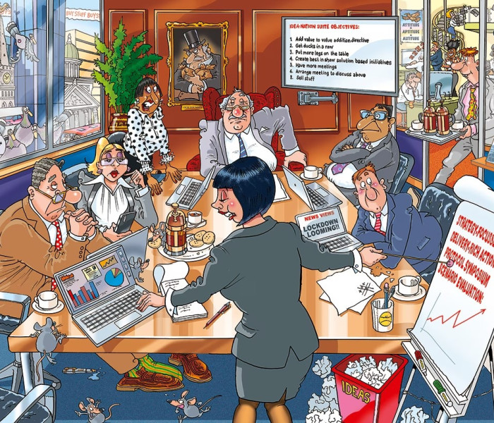 Puzzle - Jumbo - Běžný chod podnikání! - WASGIJ Puzzle