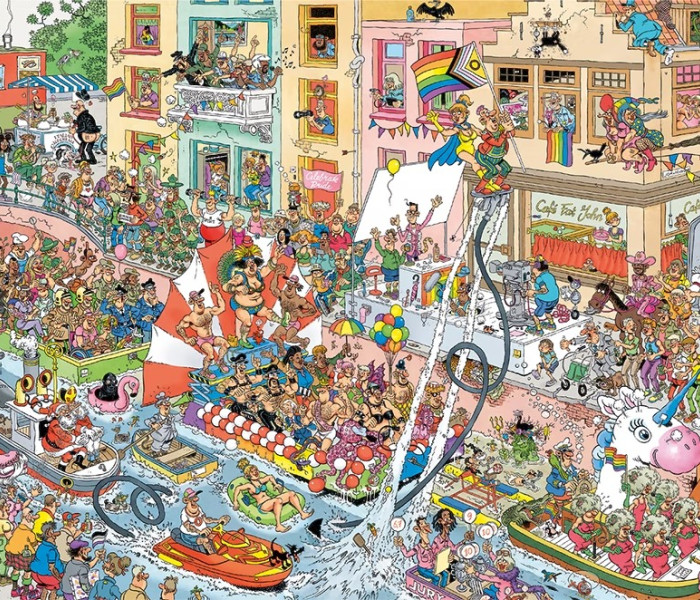 Puzzle - Jumbo - Pride festival
