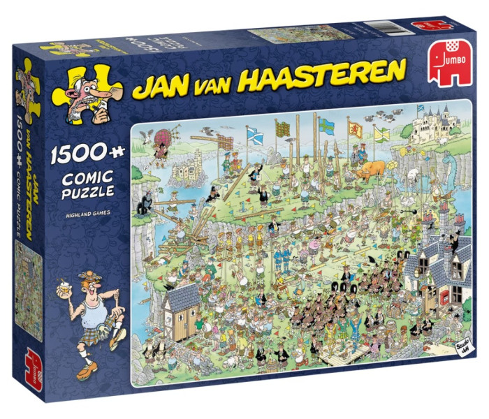 Puzzle - Jumbo - Skotské hry