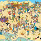 Puzzle - Jumbo - Sochy z písku