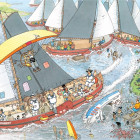 Puzzle - Jumbo - Sýrový trh + Závod plachetnic