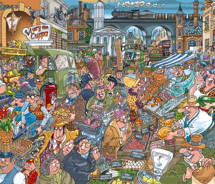 Puzzle - Jumbo - Organické přetížení! - WASGIJ Puzzle