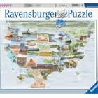 Puzzle - Ravensburger - Od pobřeží k pobřeží