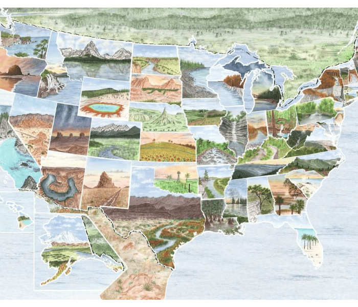 Puzzle - Ravensburger - Od pobřeží k pobřeží