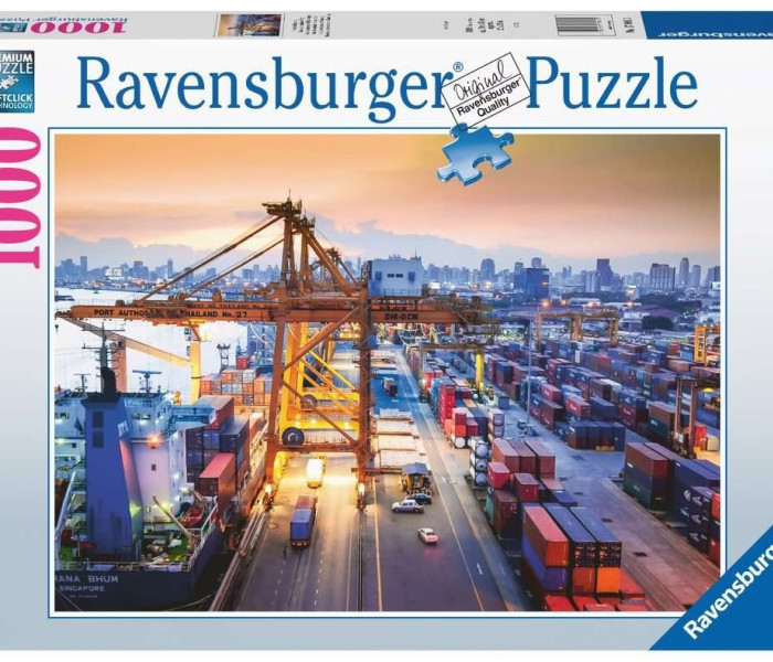 Puzzle - Ravensburger - Bangkokský přístav