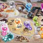 Puzzle - Ravensburger - Gelini: Vánoční pekárna