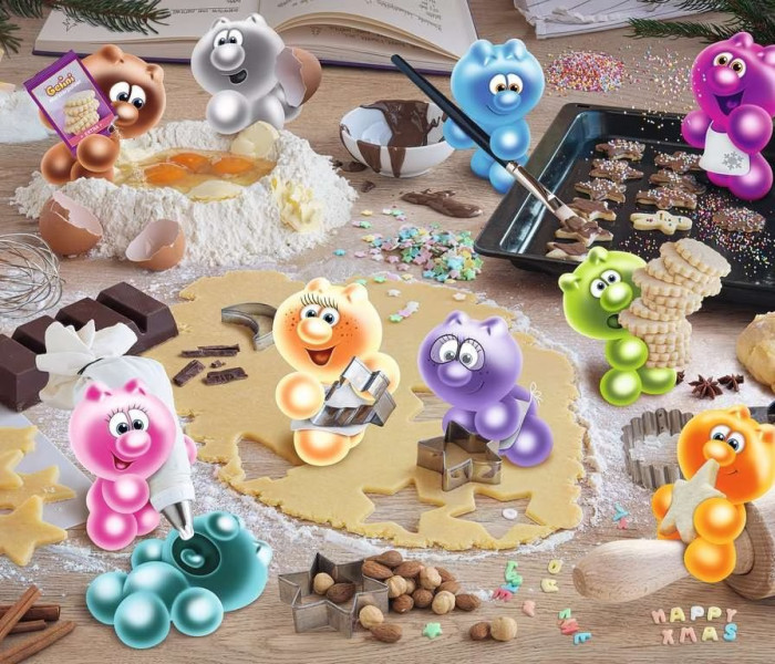 Puzzle - Ravensburger - Gelini: Vánoční pekárna