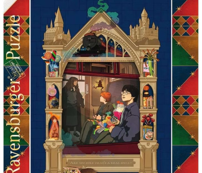 Puzzle - Ravensburger - Harry Potter na cestě do Bradavic