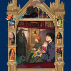 Puzzle - Ravensburger - Harry Potter na cestě do Bradavic