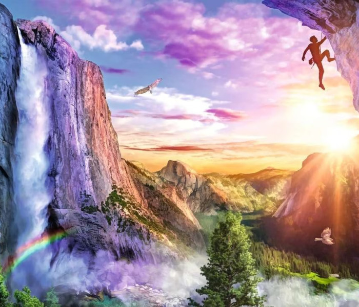 Puzzle - Ravensburger - Horolezecký požitek