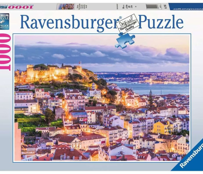 Puzzle - Ravensburger - Lisabon a hrad sv. Jiří