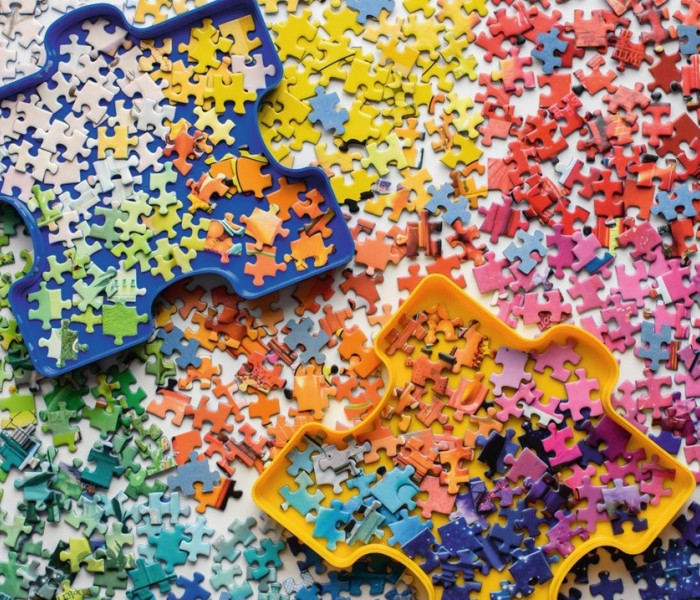 Puzzle - Ravensburger - Barevné puzzle