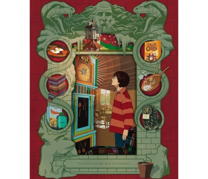 Puzzle - Ravensburger - Harry Potter u Weasleyových
