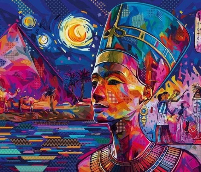 Puzzle - Ravensburger - Nefertiti u Nilu