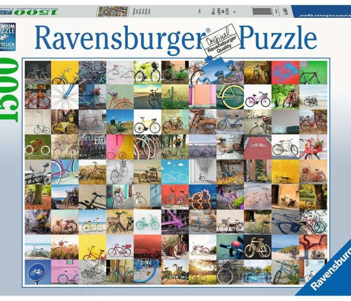 Puzzle - Ravensburger - 99 jízdních kol
