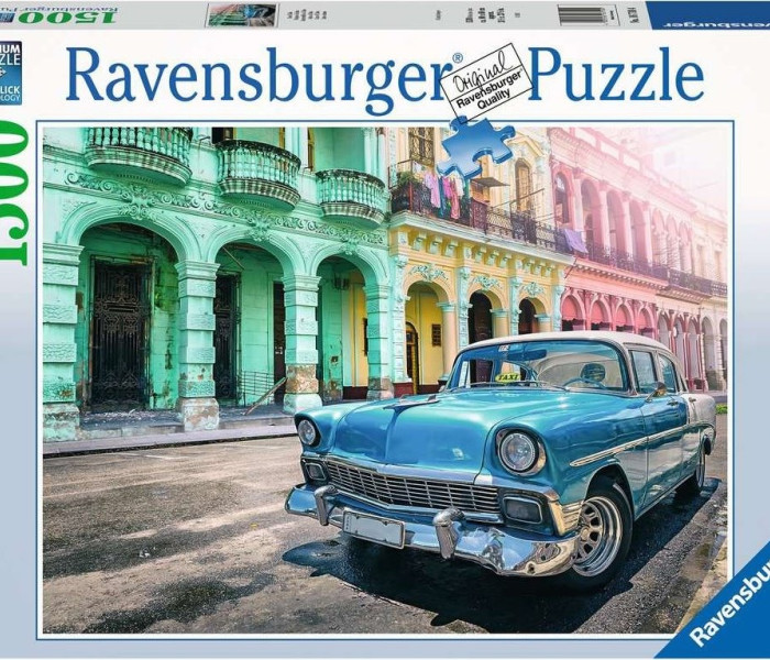 Puzzle - Ravensburger - Kubánské auto