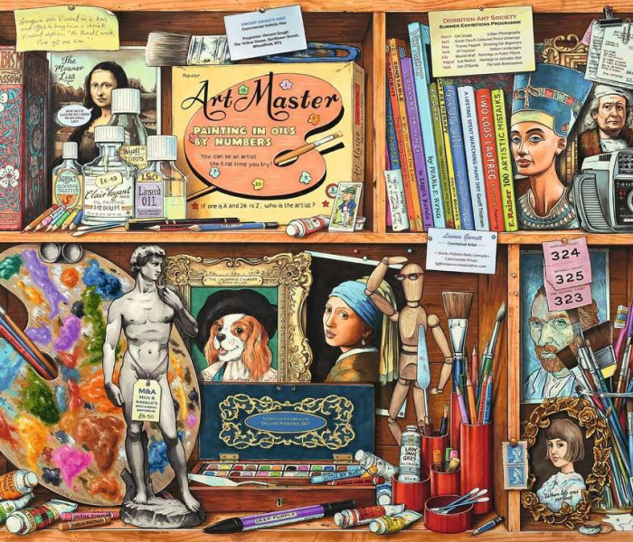 Puzzle - Ravensburger - Umělcův kabinet