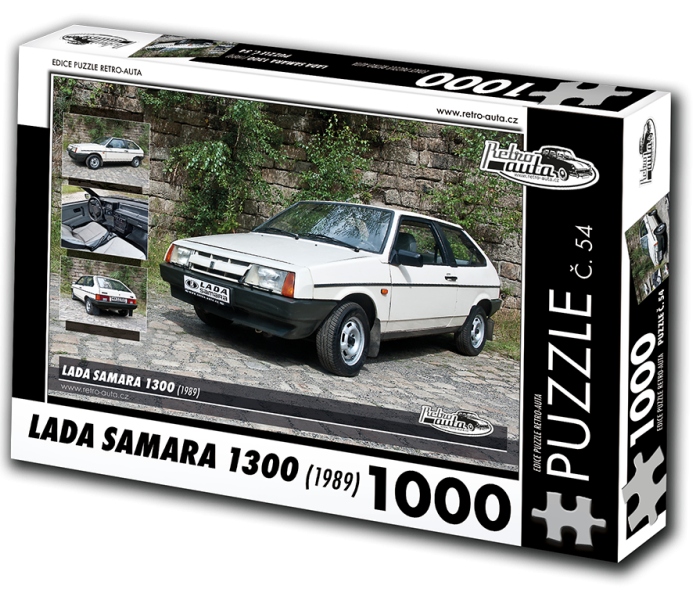 Puzzle - Retro-auta - Puzzle Lada Samara 1300 (1989)