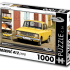 Puzzle - Retro-auta - Puzzle Moskvič 412 (1974)